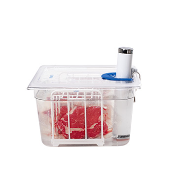 Our standard, medium size system - in use with the Chefsteps Joule circulator