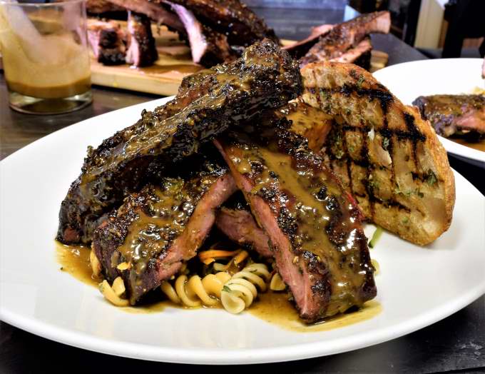 Sous Vide: Pork Spare Ribs, Star Anise Rub, Dark Side Butter