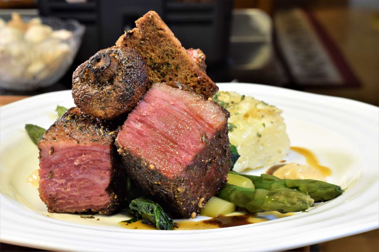 Smoked Corned Beef Brisket Steaks (Pastrami Style)