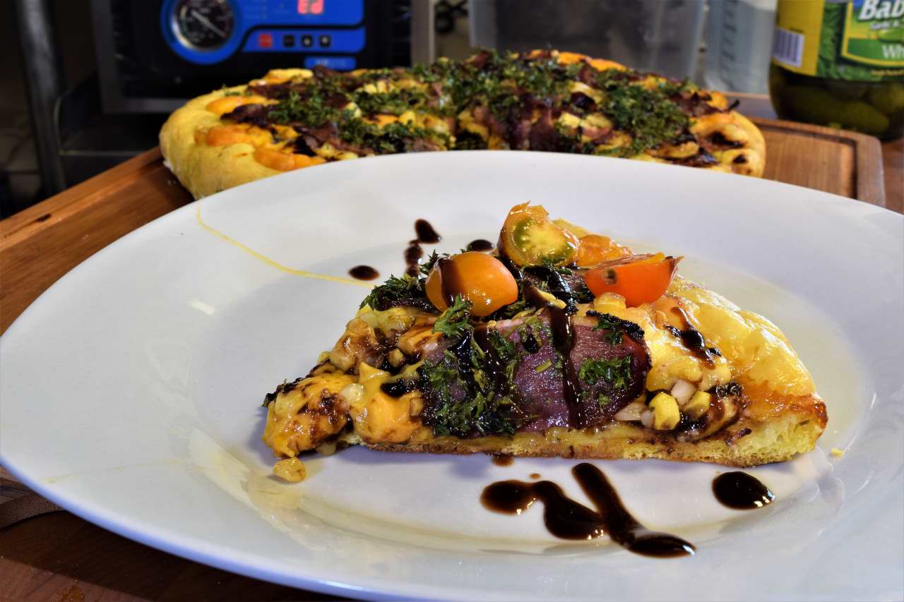 Smoked Corned Beef Brisket Steaks (Pastrami Style)