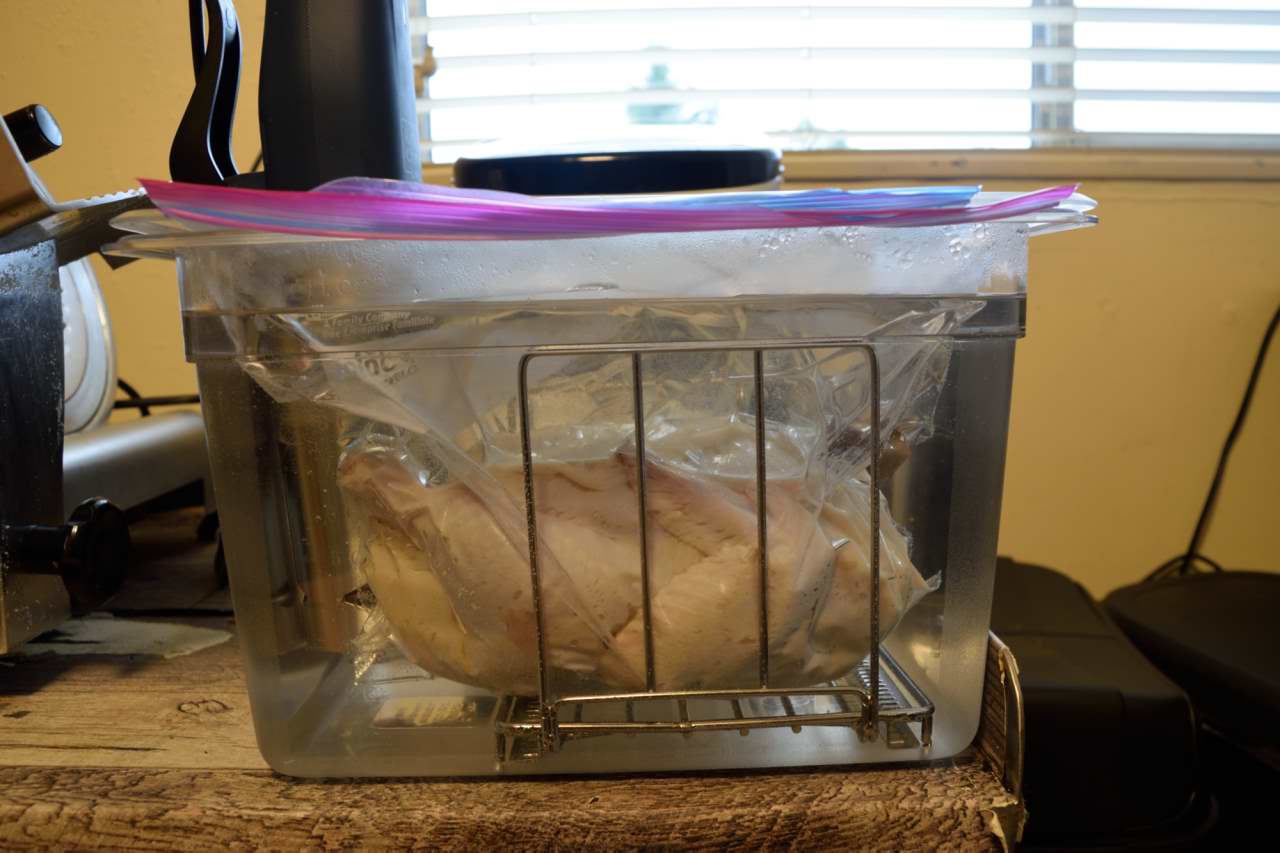 The Sous Vide Water Displacement Method (Archimedes principle)