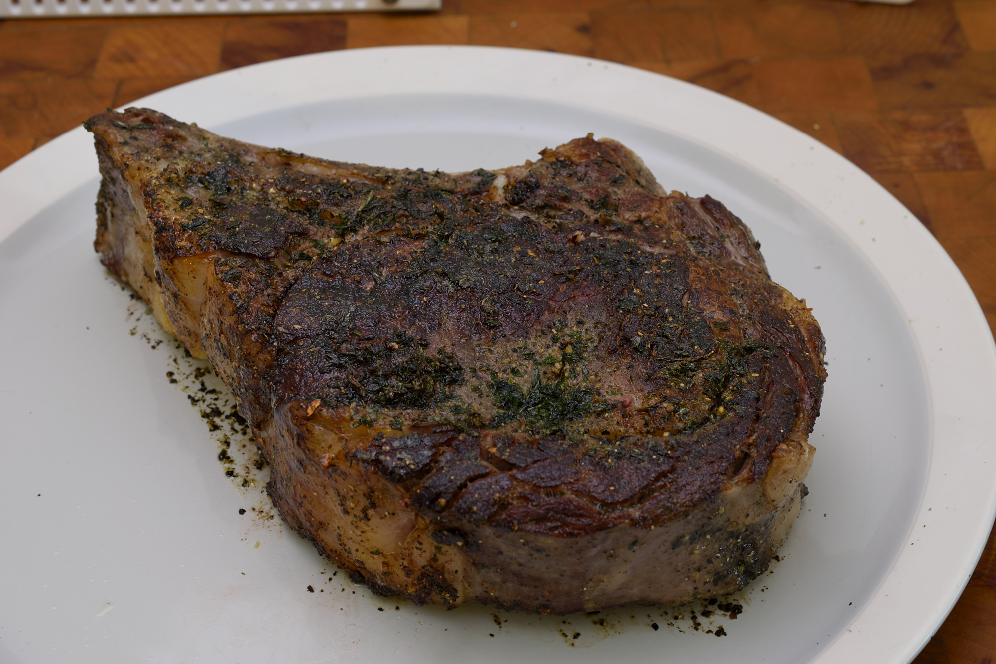 Sous Vide: Bone-in Rib Eye Steak