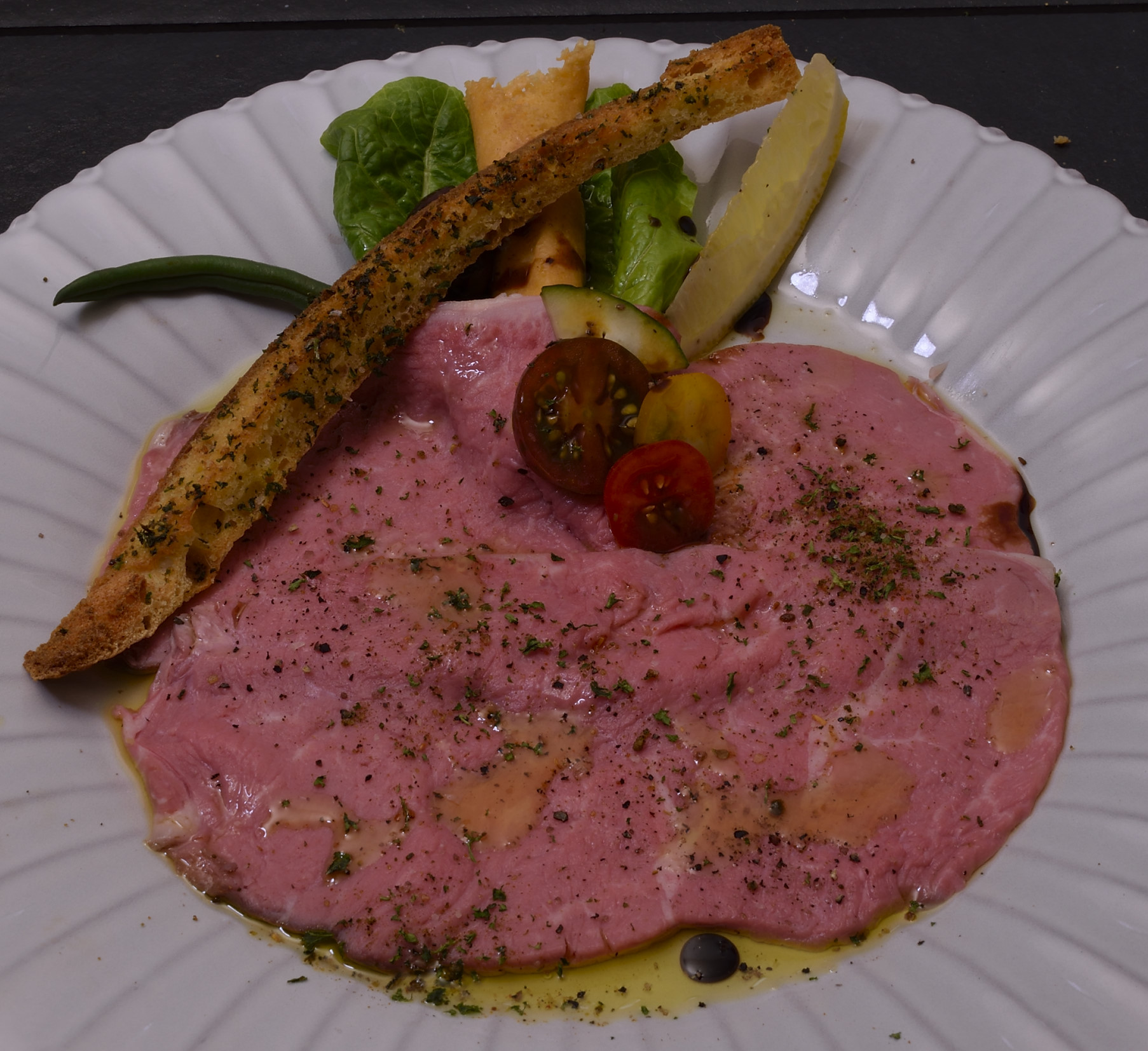 Sous Vide: Pasteurized Beef Carpaccio