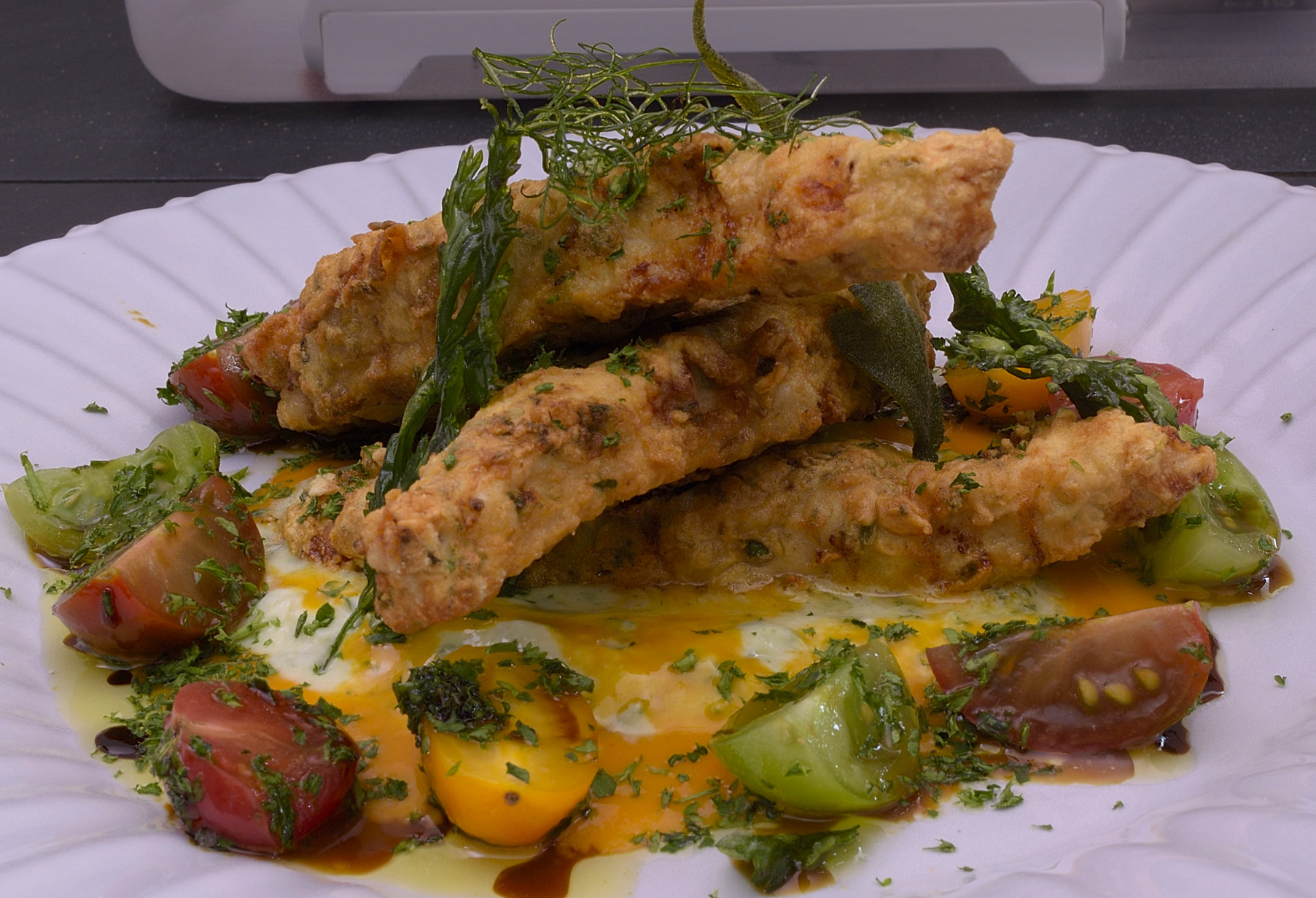 Sous Vide: Buttermilk Fried Chicken Breast Strips--2021