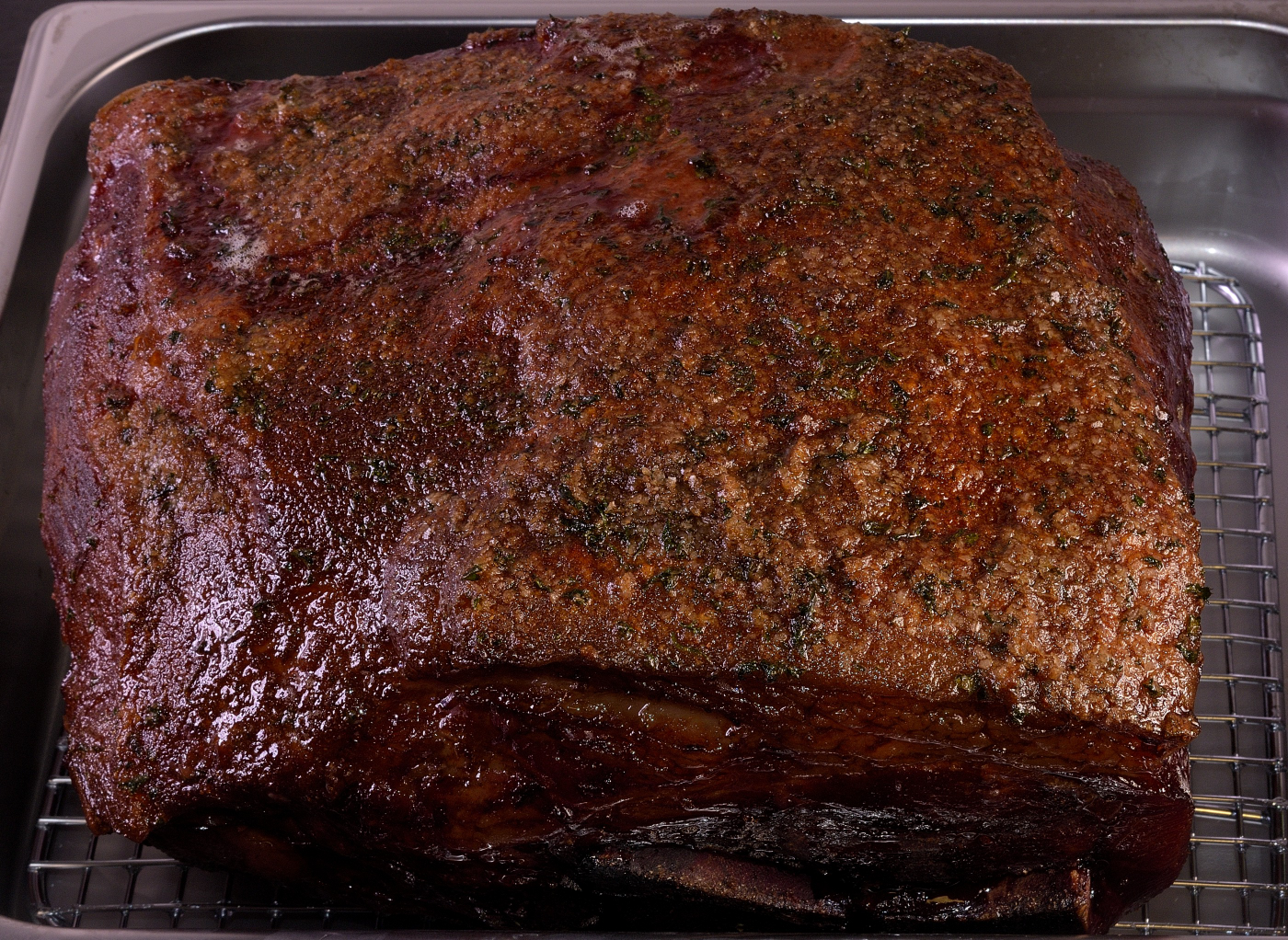 Sous-B-Q: Hot Smoked Pork Butt (Shoulder): Sliced Roast or Seared Steaks