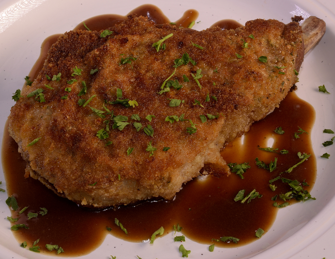 Sous Vide: Pork Loin Chops, Pan Fried