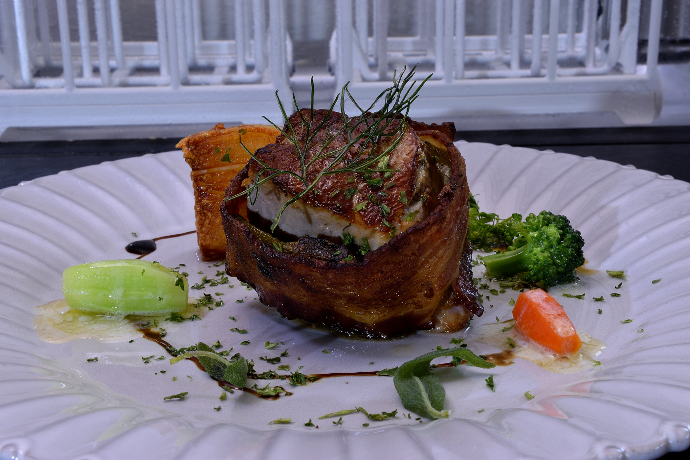 Sous Vide: Bacon Wrapped Pork Tournedos--2020