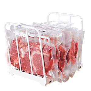LIPAVI rack holding individual food pouches apart